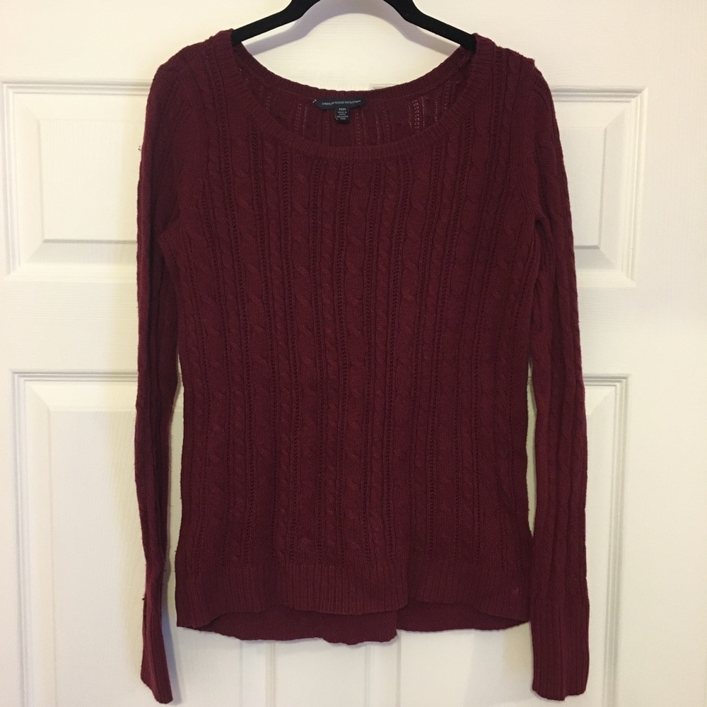 Knit Ribbed Sweater AE